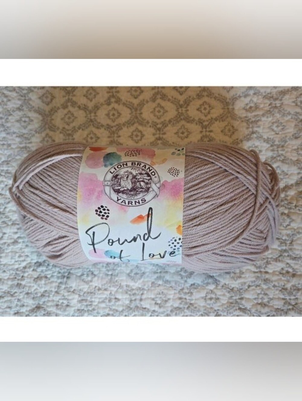 Lion Brand Round of Love Yarn - QUARTZ 1020 Yards